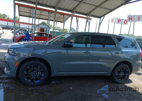 2021 Dodge Durango Gt из США, поврежденный, VIN 1C4RDJDG4MC751809